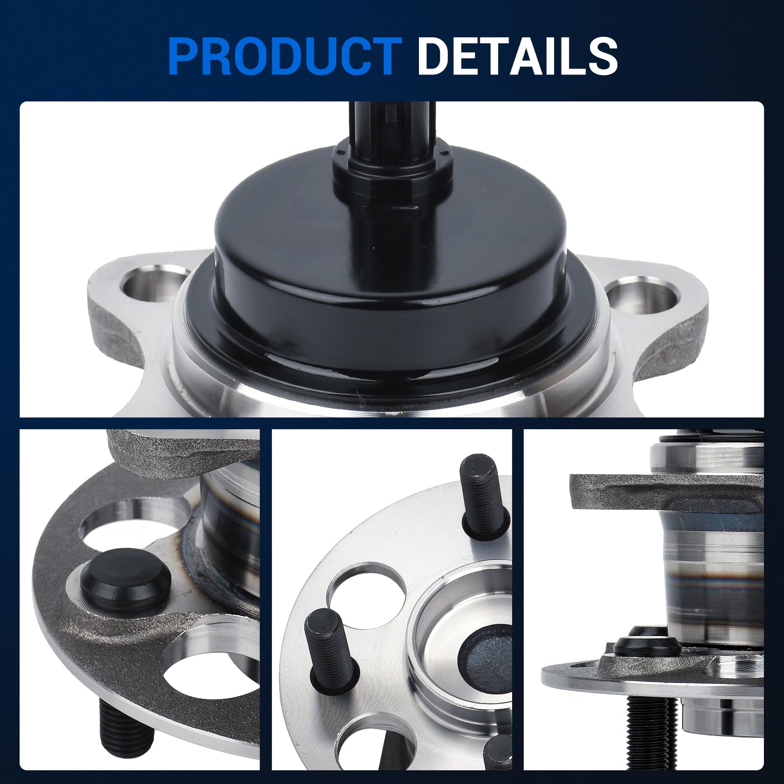 Amazon.com: Autoround 512370 Rear Wheel Bearing and Hub Assembly